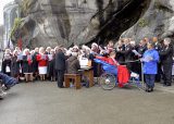 2013 Lourdes Pilgrimage - SATURDAY TRI MASS GROTTO (22/140)